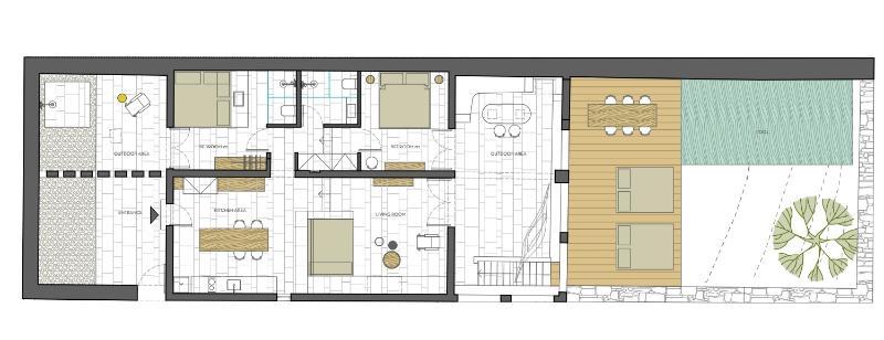 Dreambox Mini Villas Ornos  Buitenkant foto