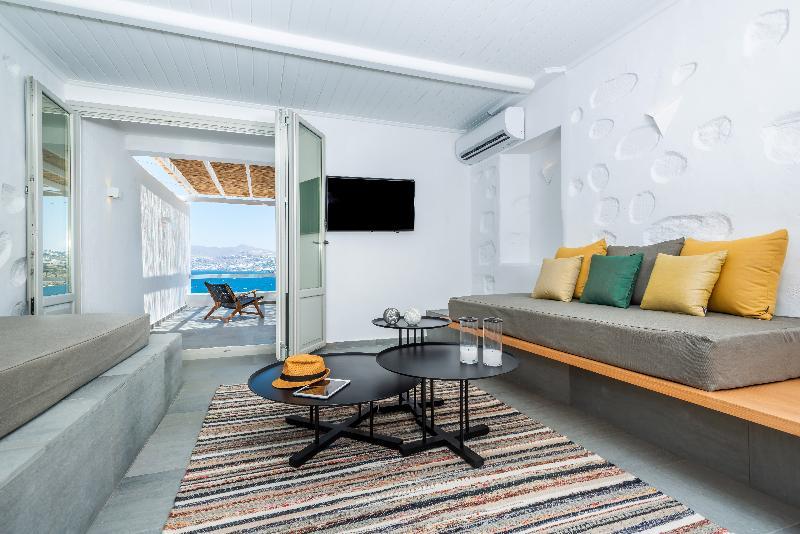 Dreambox Mini Villas Ornos  Buitenkant foto