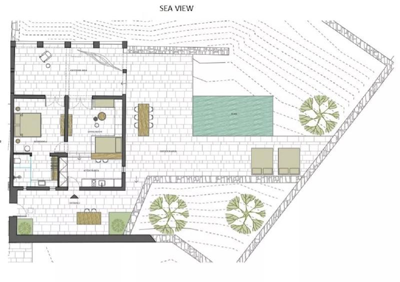 Dreambox Mini Villas Ornos  Buitenkant foto